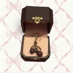 Juicy Couture cherries charm